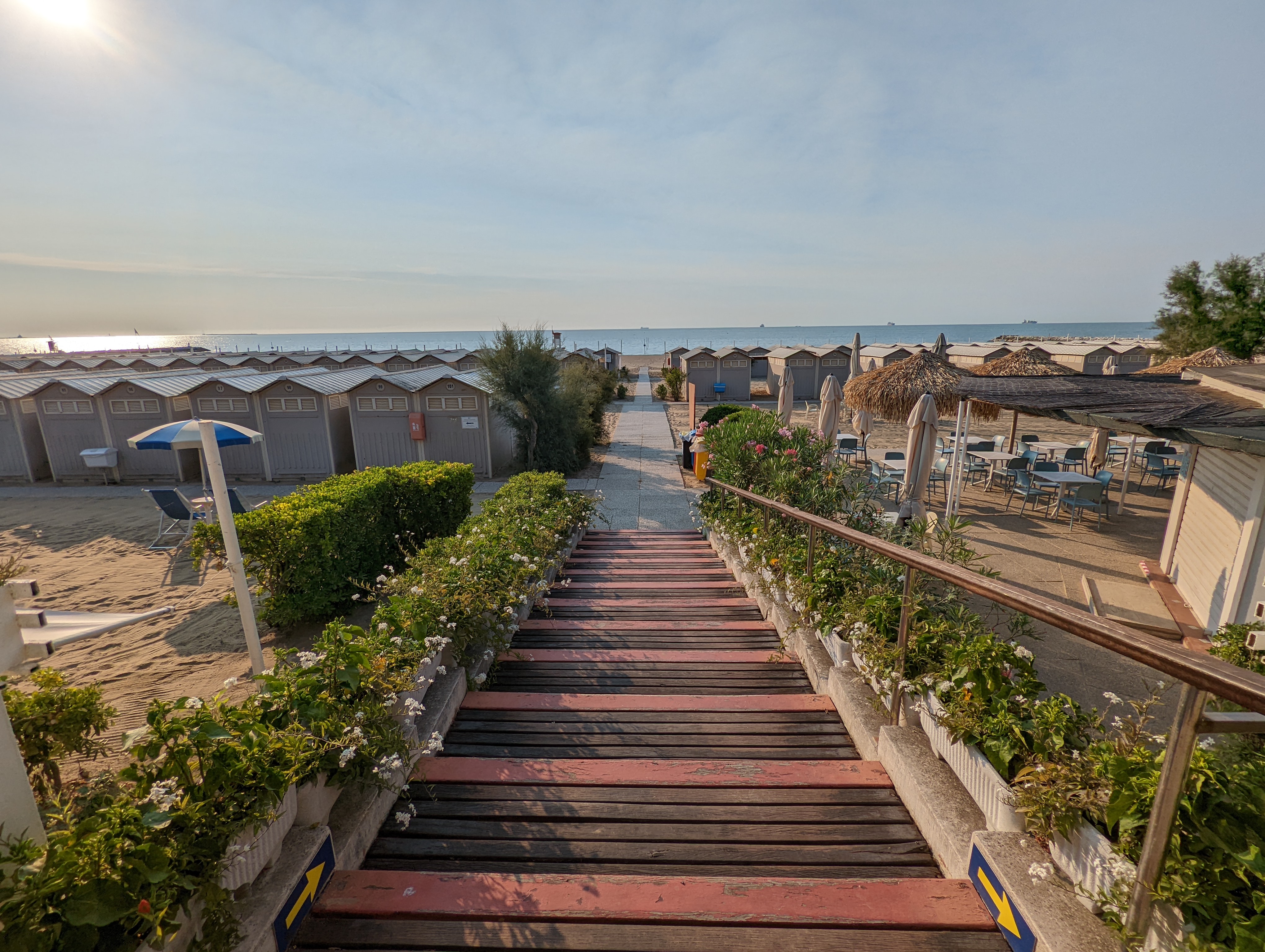 Venice italy lido summer