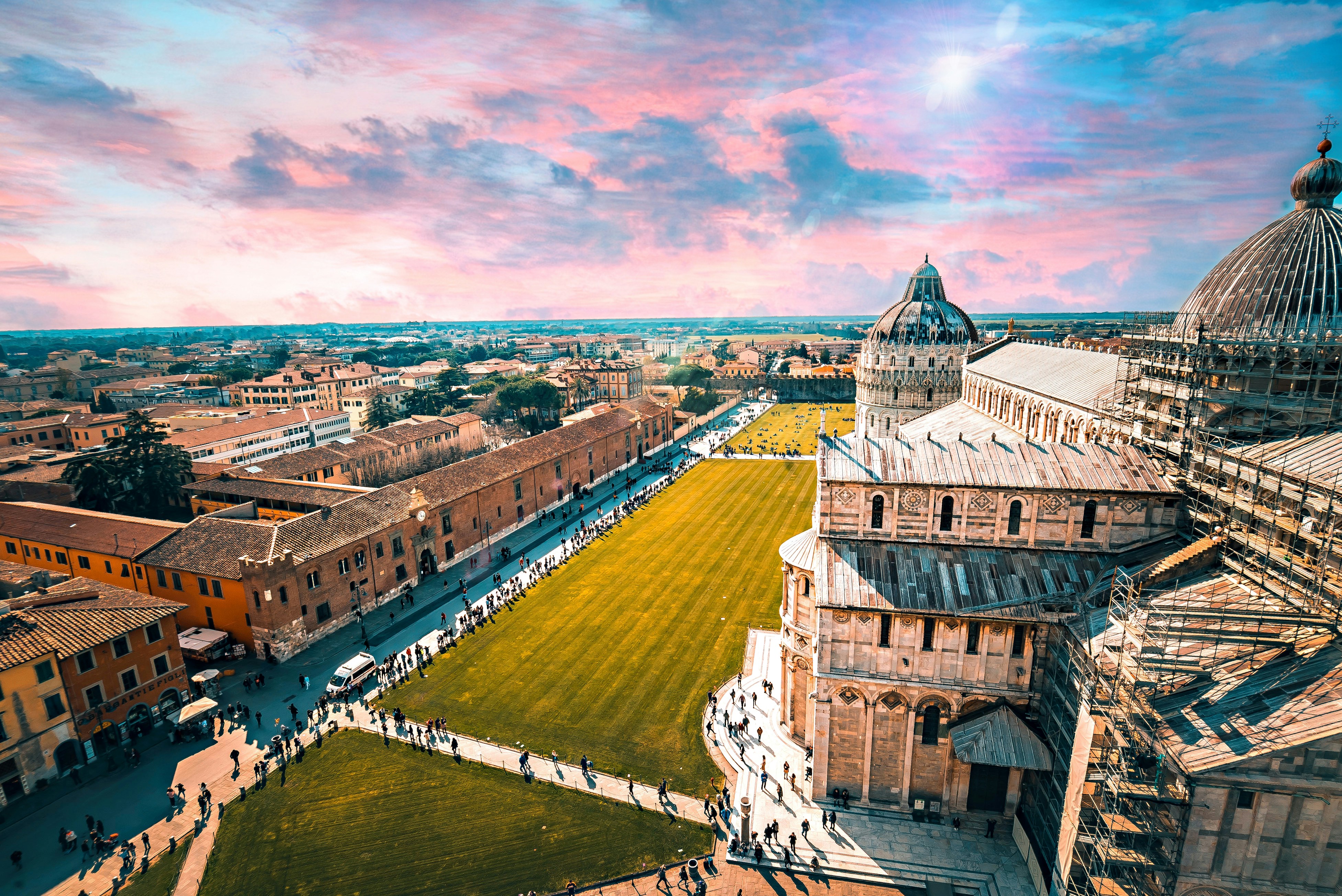 Panorama Pisa Italy